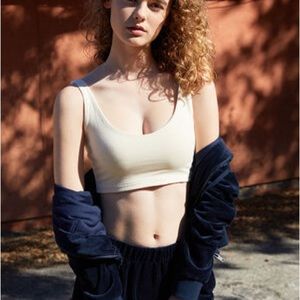 brandy melville john galt cream lydia tank